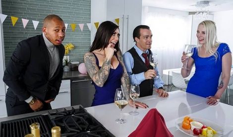 Красотка изменяет мужу с огромным негром: супруг не удовлетворяет, а BBC заставляет стонать!