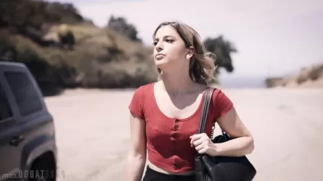 Подобрал девку на дороге и выебал ее в машине и на обочине, но всё так хорошо как хотелось бы