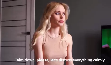 Мачеха рассказывает пасынку о своих проблемах и заодно ебется с ним